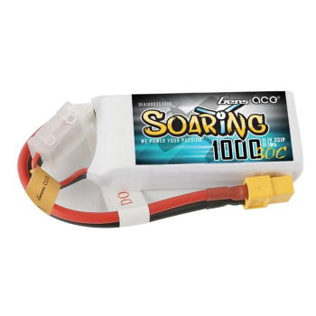 Akumulator LiPo Gens Ace Soaring 1000mAh 11.1V 30C 3S1P XT60